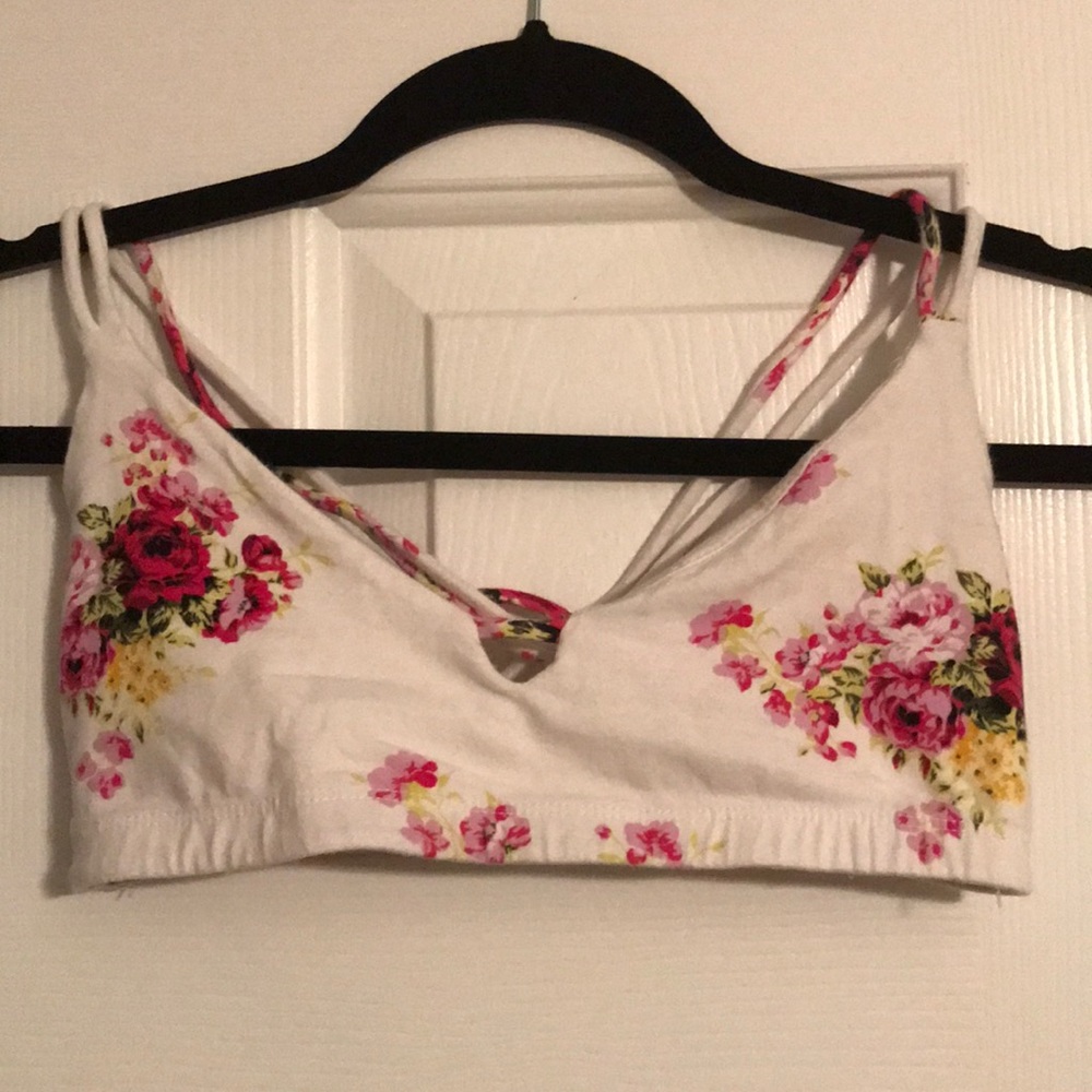 Spiritual gangster strapped ballet bra